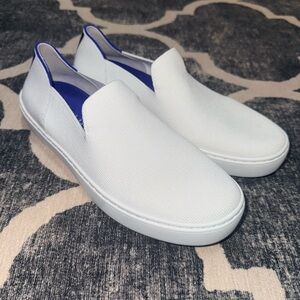 Rothy's The Original Slip On Sneaker- White size 8